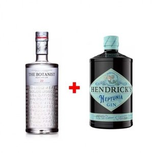 Balíček: The Botanist Islay Dry Gin 0,7L a Hendrick´s Neptunia gin 0,7L s 20% slevou