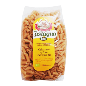 CASTAGNO BRUNO s.a.s. Těstoviny rýžové (100 %) celozrnné Penne 500 g BIO CASTAGNO