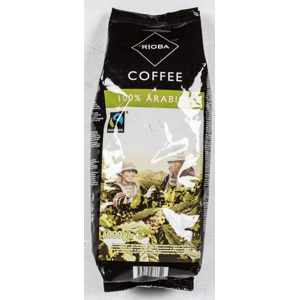 Rioba Fair Trade 100% Arabica zrnková káva 1 kg