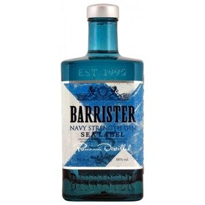 Barrister gin Barrister Navy Gin 55% 0,7l