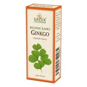 Grešík Ginkgo, bylinné kapky 50 ml