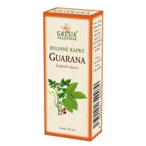 Grešík Guarana, bylinné kapky 50 ml