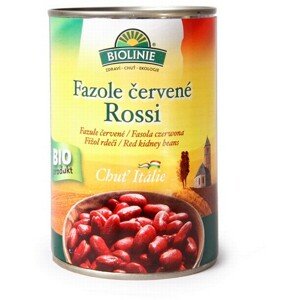 PRO-BIO, obchodní společnost s r.o. BIOLINIE konzerva fazole červená Rossi BIO 400 g